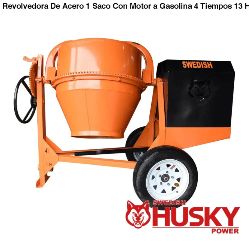Revolvedora de concreto Semiprofesional SWEDISH HUSKY POWER