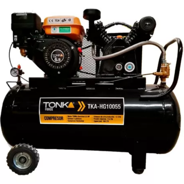 Compresor Modelo TKA-HG30013 con capacidad de 300 litros de 13 HP 150 PSI
